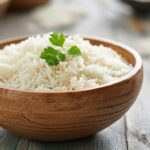 Aromatic Basmati Rice with Garlic and Fresh Parsley