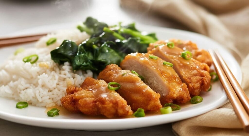 Crunchy Chinese Lemon Chicken Delight