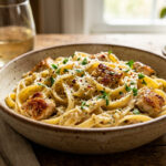 Creamy Garlic Chicken Pasta (Rich, Comforting & Restaurant-Style)